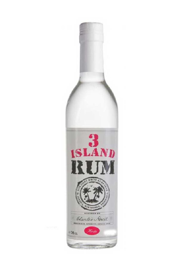 3 Island white rum 700ml