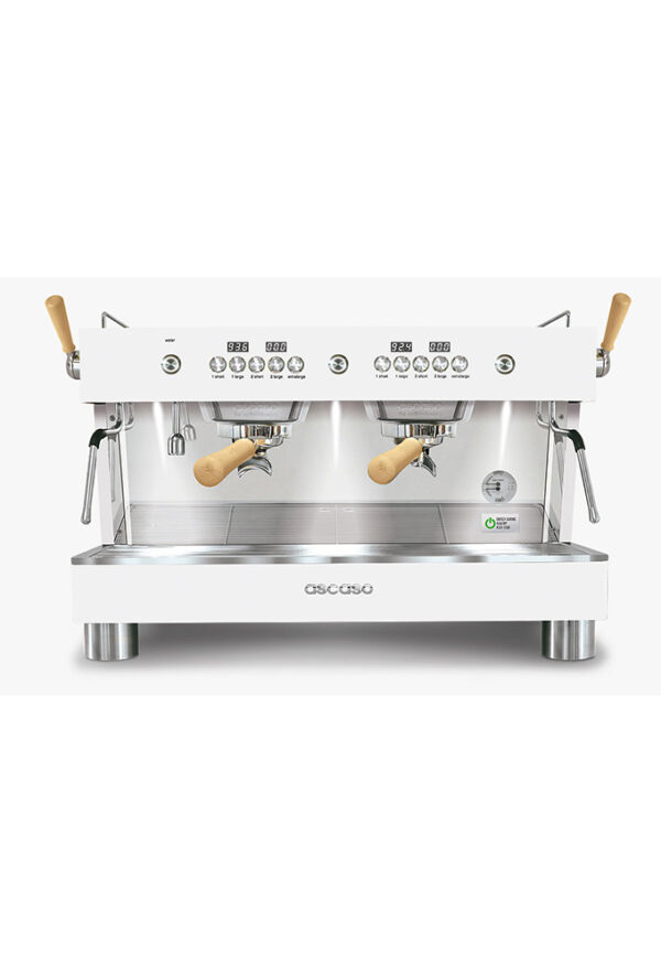 Μηχανή καφέ Ascaso Barista T Plus 2group White & Wood