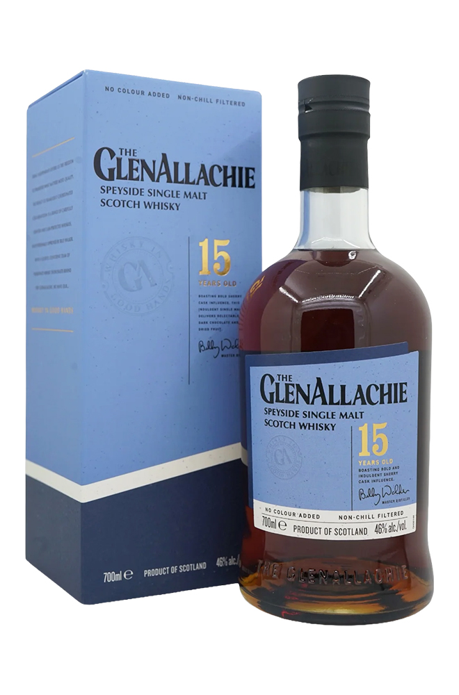 GlenAllachie Single Malt Scotch Whisky 15 Years 700ml