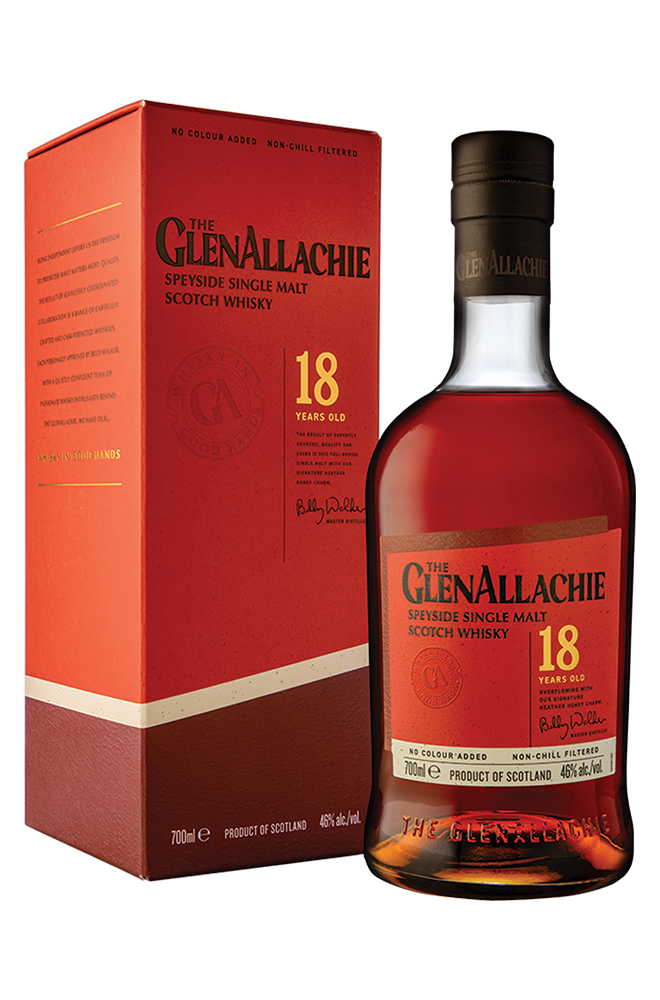 GlenAllachie Single Malt Scotch Whisky 18 Years 700ml