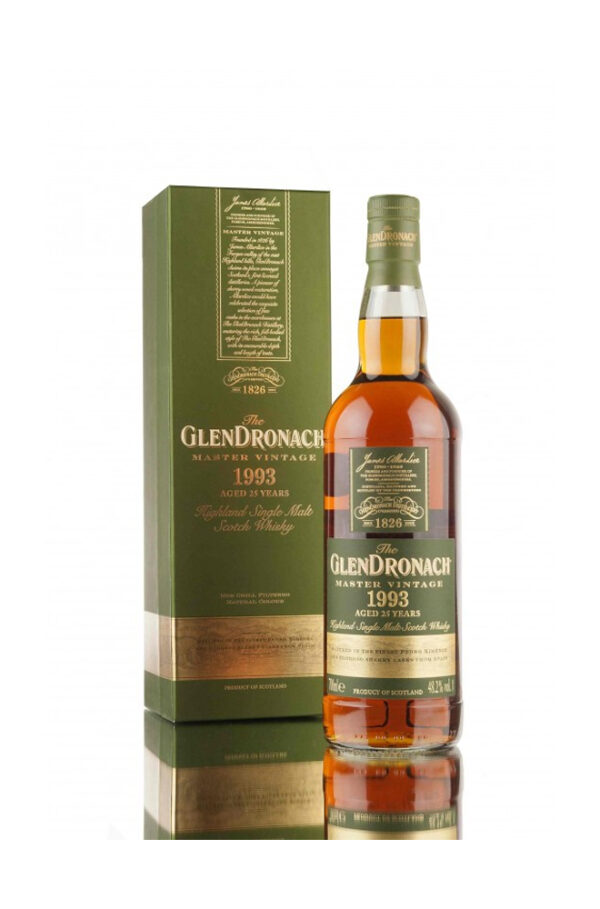GlenDronach Master Vintage 1993 Aged 25 Years Whisky 700ml