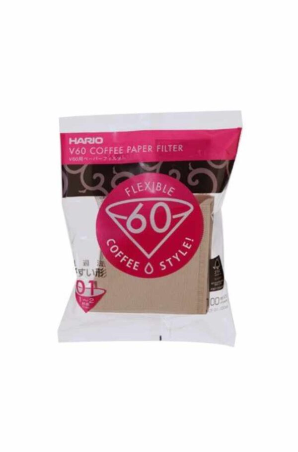 Hario V60 01 Χάρτινα φίλτρα MISARASHI 100τεμ