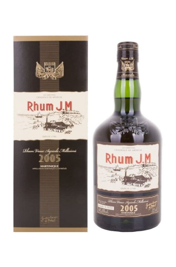 Rhum J.M Very Old Agricole VIntage 2005 10 Years Cask Strength 700ml