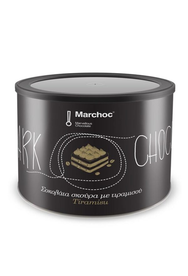Dark σοκολάτα Marchoc Tiramisu 360gr