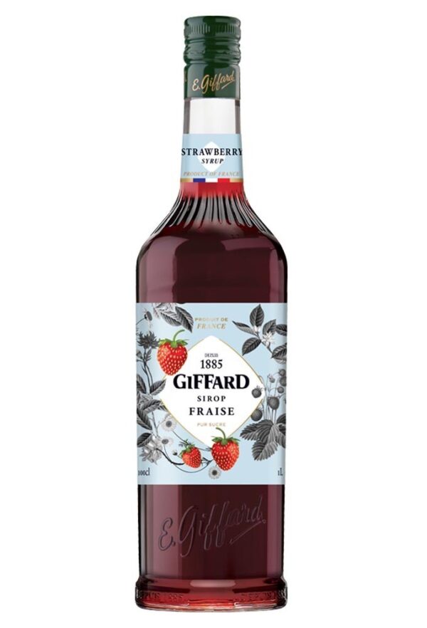 Σιρόπι Φράουλας Strawberry Giffard 1000ml