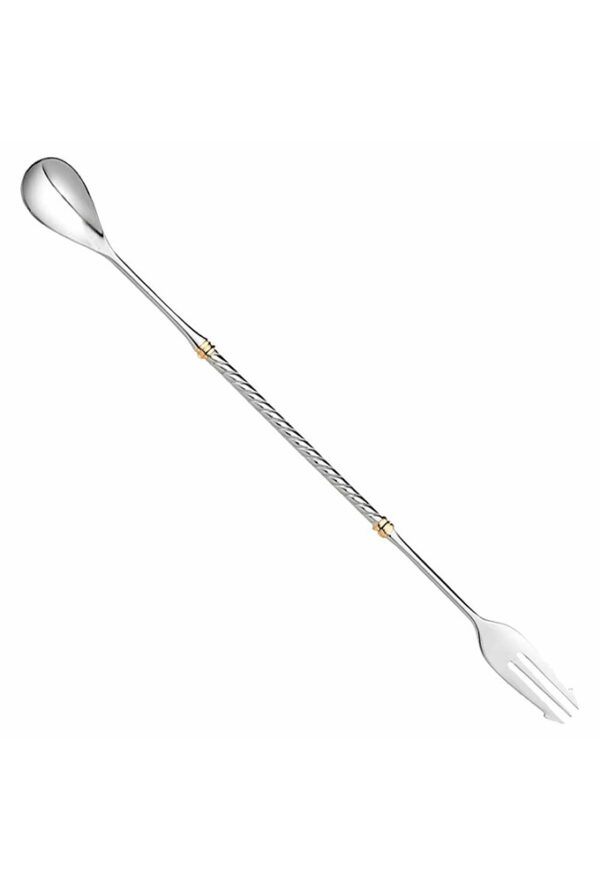 OSAKA SPOON Silver & Gold 33 cm