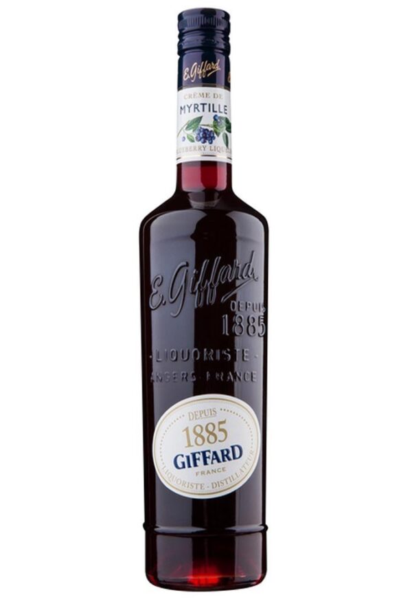 Crème de Myrtilles Blueberry liquer Giffard 700ml