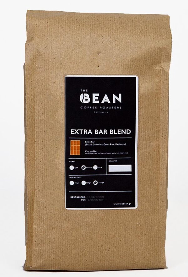Extra Bar espresso blend THE BEAN 1kg