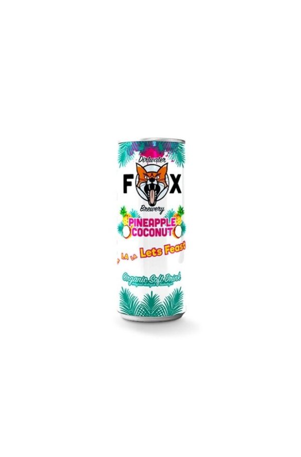 Fox Pineapple Coconut Organic Soft Drink 250ml