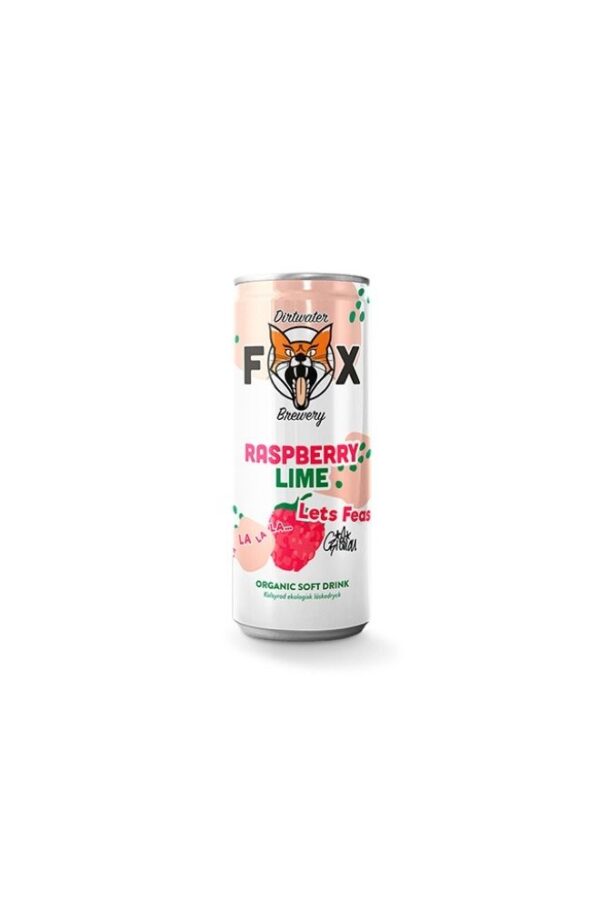 Fox Raspberry Lime Organic Soft Drink 250ml