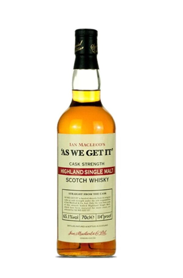 Ian Macleod's As We Get It  Scotch Whisky 700ml