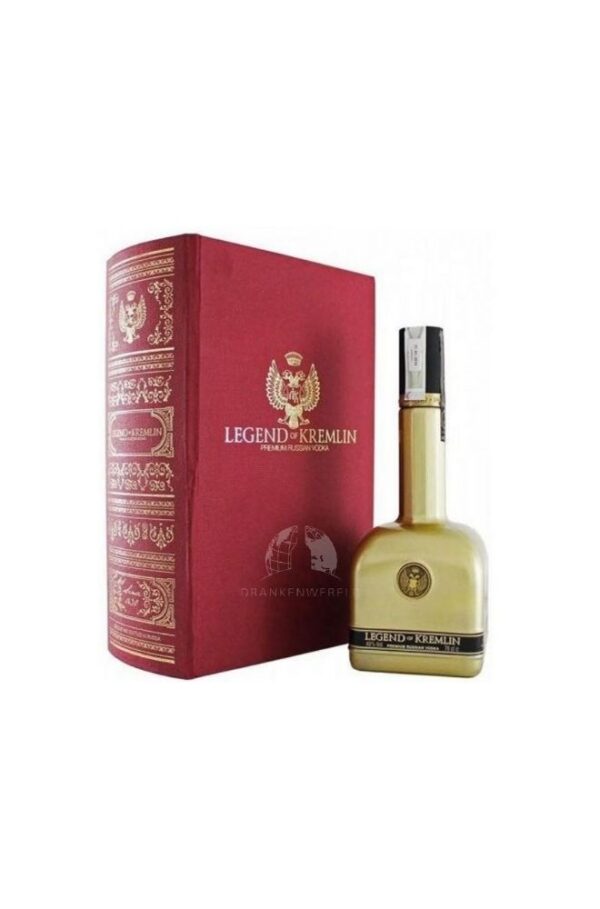 Legend Of Kremlin Vodka Gold Btl Red Book 700ml