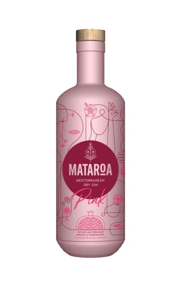 Mataroa Pink Dry Gin 700ml