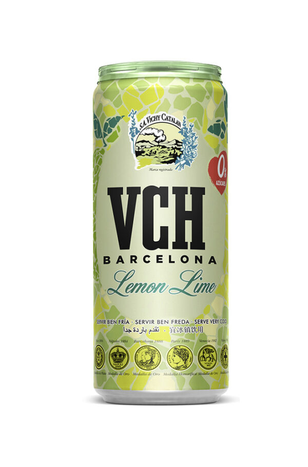 Vichy Barcelona|VCH Lemon-Lime 0% Ζάχαρη 330ml 6 τεμάχια