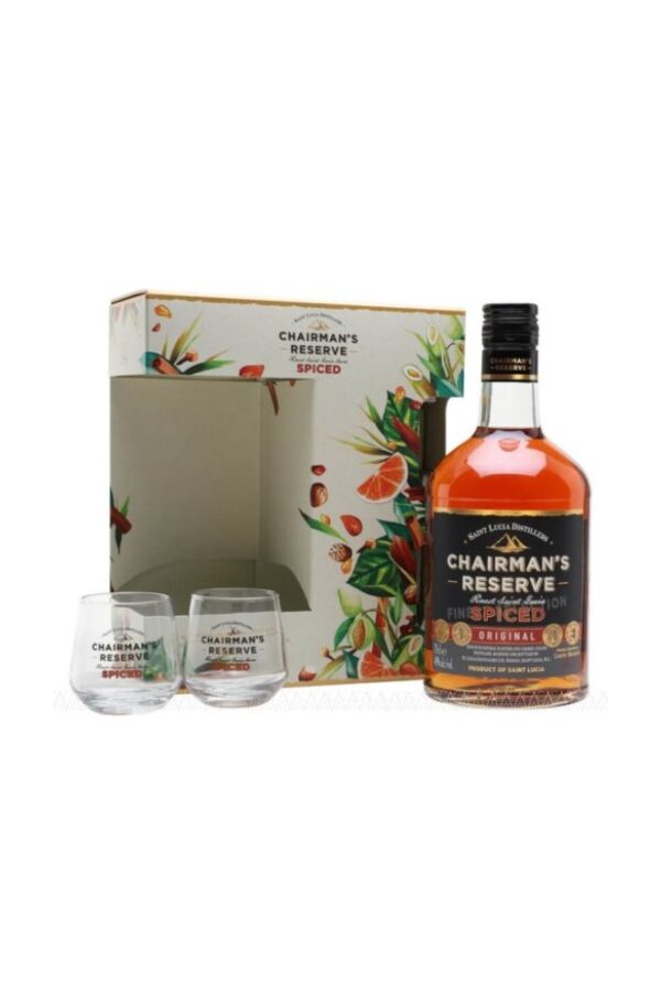 Chairman's Reserve Spiced Rum Gift Pack 700ml