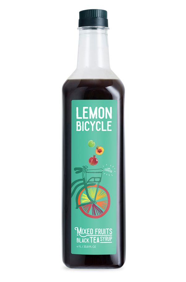 Lemon Bicycle Mixed Fruits | Black tea 1lt