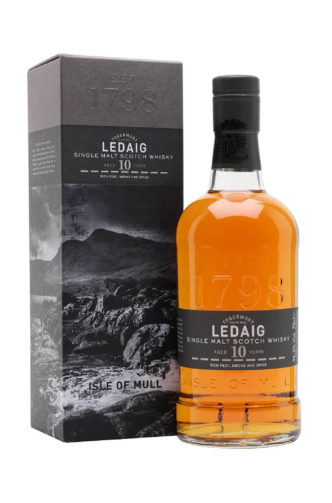 Ledaig 10 years old whisky 700ml Ledaig 10 years old whisky 700ml