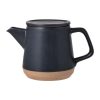KINTO CLK-151 Teapot 500ml Black Ceramic lab