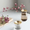 KINTO Luna Vase clear 80x70mm KINTO Luna Vase clear 80x70mm