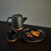 KINTO CLK-151 Teapot 500ml Black Ceramic lab