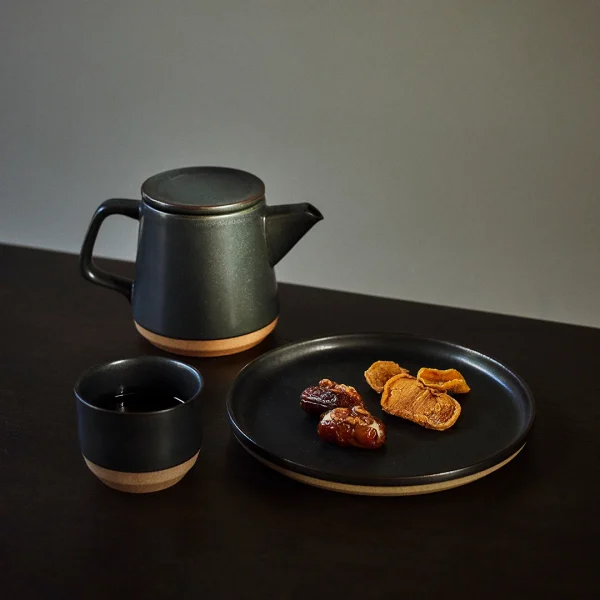 KINTO CLK-151 Teapot 500ml Black Ceramic lab