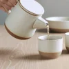KINTO CLK-151 Teapot 500ml White Ceramic lab