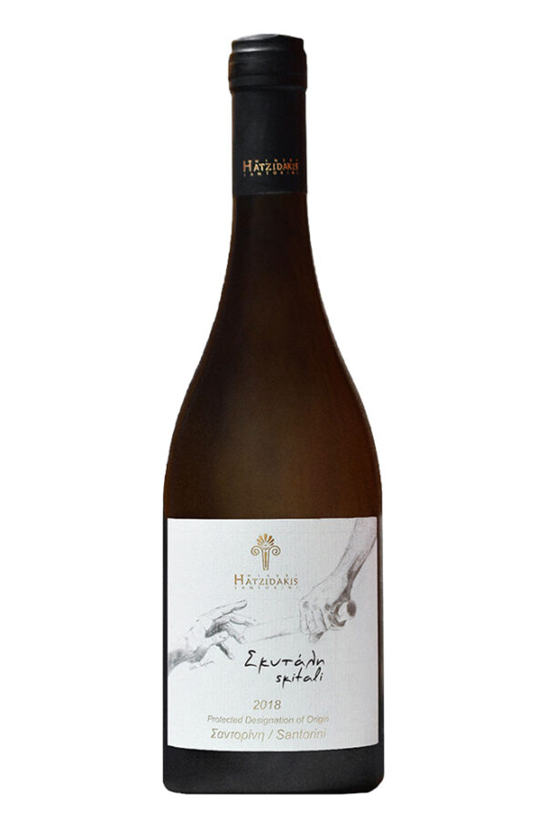 Χατζηδάκη Σκυτάλη Λευκό Σαντορίνη 750ml