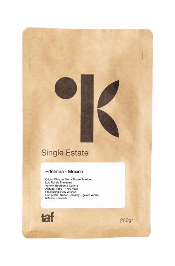 Edelmira Mexico | Cafe Taf Single Estate 250g