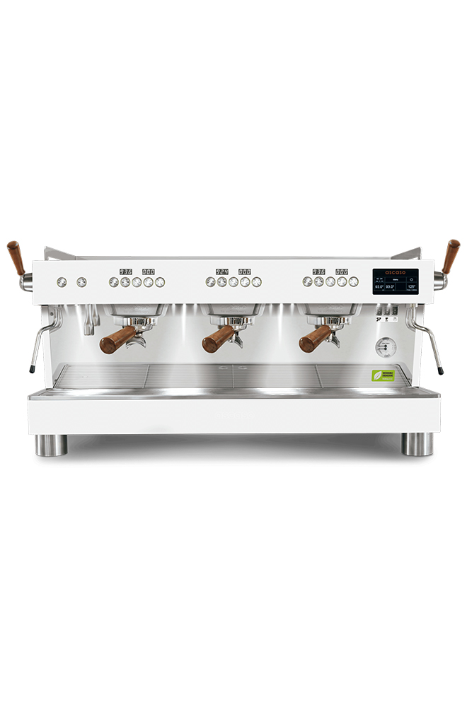Ascaso Barista T Plus 3 group 2024 White & Wood