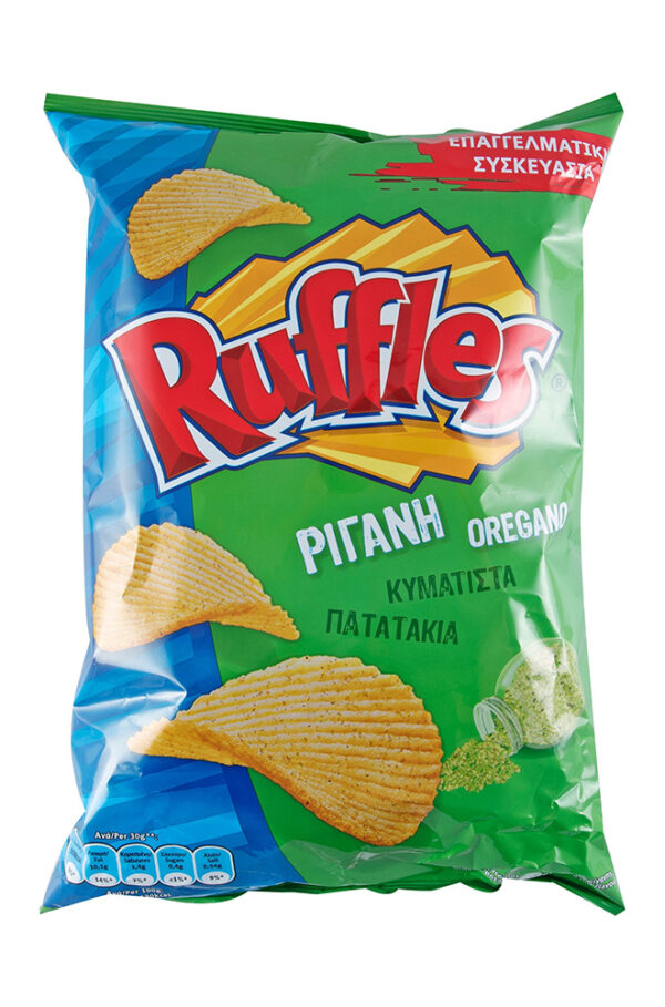 Πατατάκι Ruffles ρίγανη 400g Πατατάκι Ruffles ρίγανη 400g