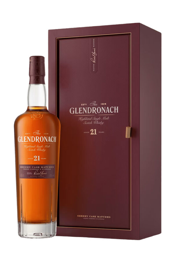 GlenDronach 21 Years Old PX & Olorosso Sherry Cask Whisky 700ml
