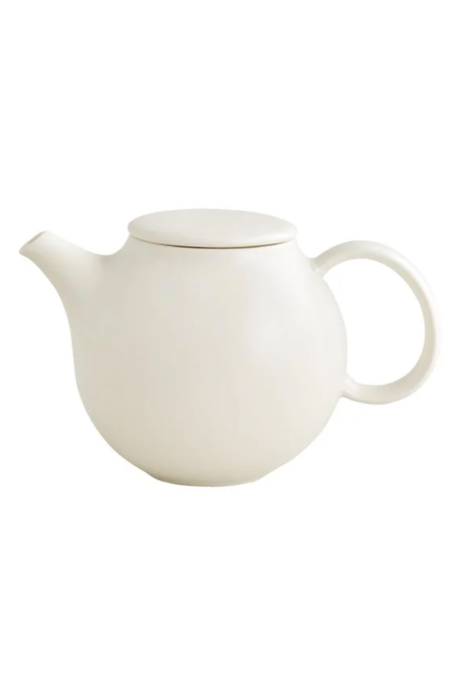 KINTO PEBBLE Teapot 480ml White KINTO PEBBLE Teapot 480ml White