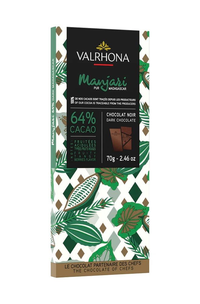 Valrhona Chocolate Tablette Manjari 64% | 70g Valrhona Chocolate Tablette Manjari 64% | 70g