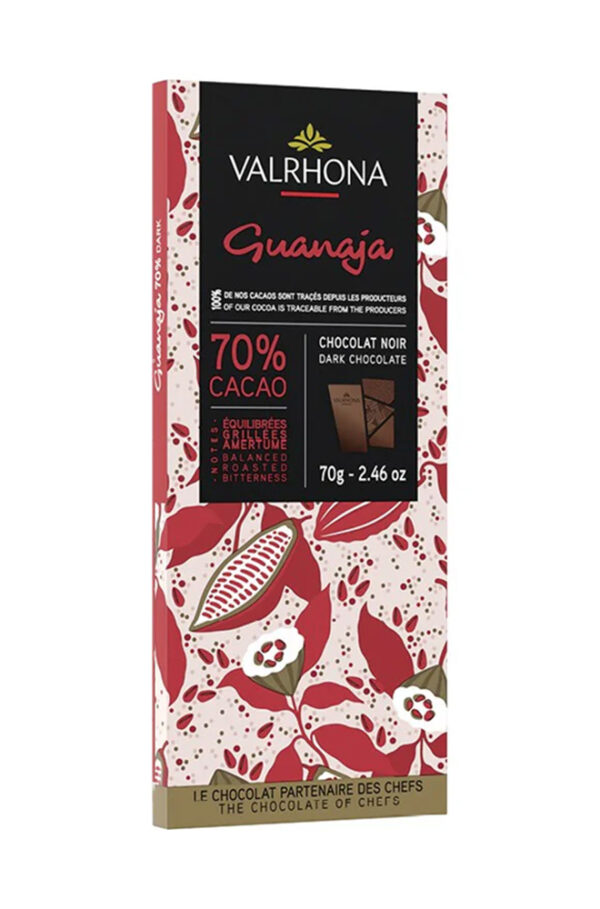 Valrhona Chocolate Tablette Guanaja 70% | 70g Valrhona Chocolate Tablette Guanaja 70% | 70g