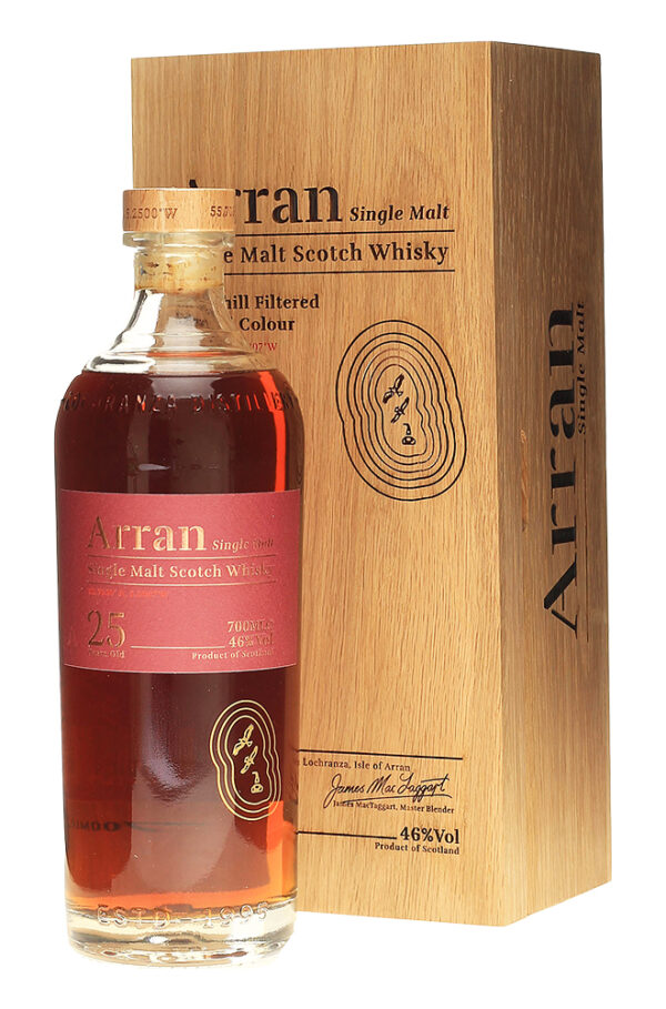 Arran Malt 25 Years Old Single malt whisky 700ml Arran Malt 25 Years Old Single malt whisky 700ml
