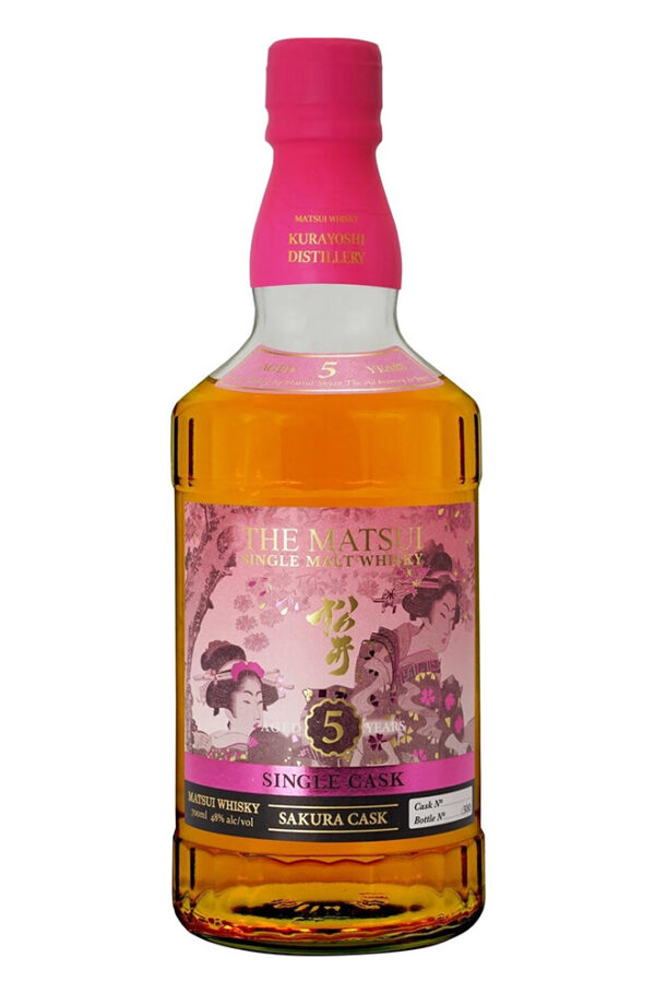 The Matsui Sakura Single Cask 5 Years Old Whisky 700ml