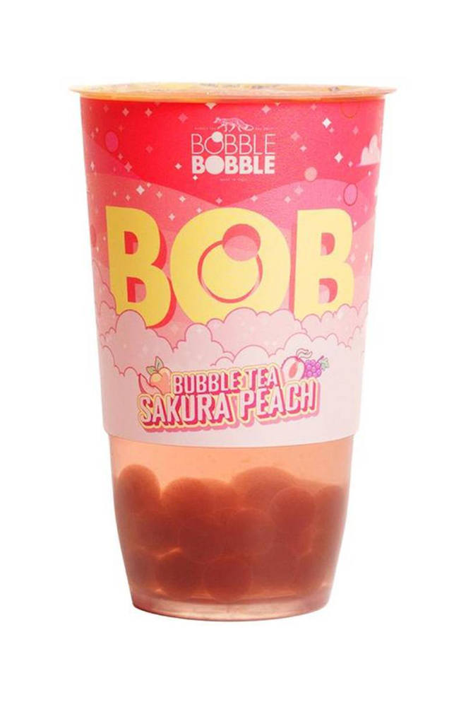 Bubble Tea Sakura Peach 360ml | 6 τεμάχια | Bobble Bobble Bubble Tea Sakura Peach 360ml | 6 τεμάχια | Bobble Bobble