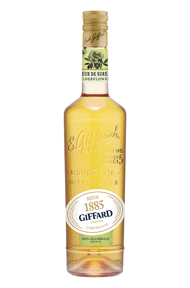 Elderflower Non Alcohol Liquer Giffard 700ml Elderflower Non Alcohol Liquer Giffard 700ml