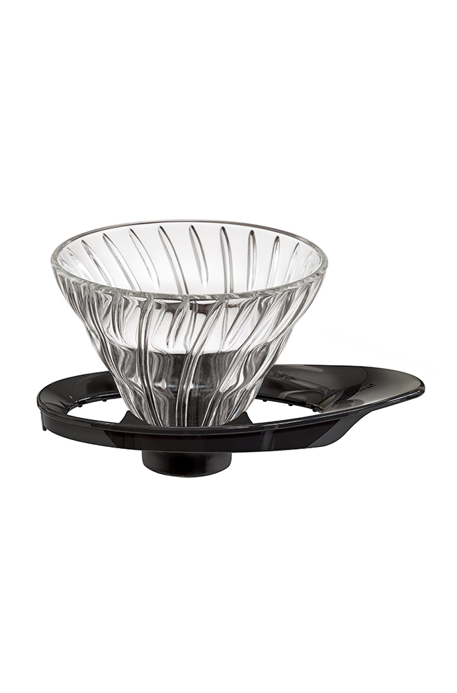 Hario Glass Coffee Dripper V60 01 | Black