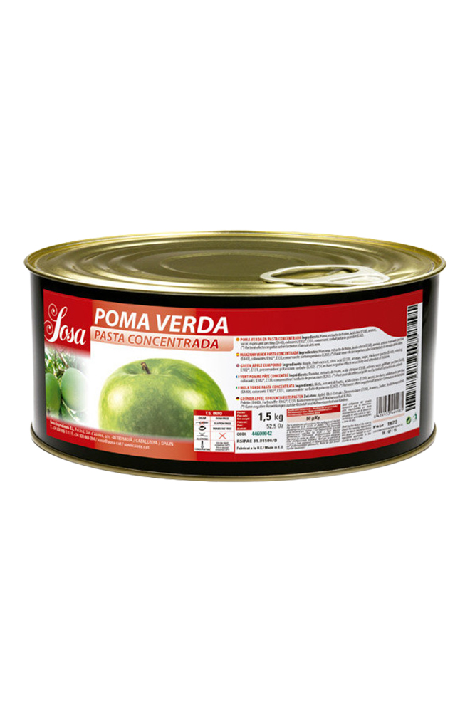 Green Apple Paste Sosa 1500g