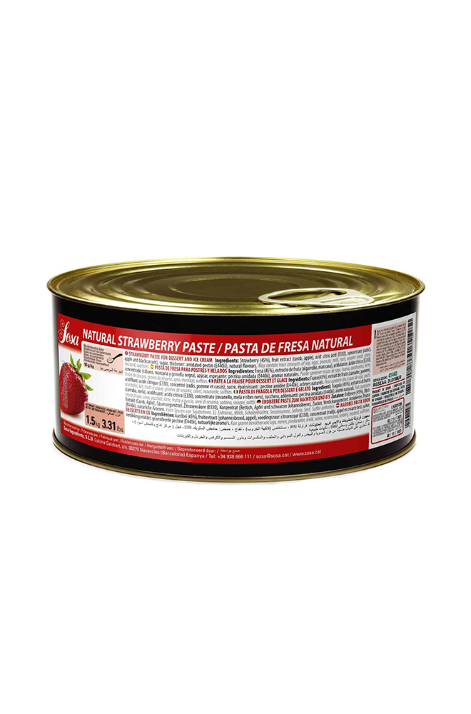 Strawberry Paste Sosa 1500g