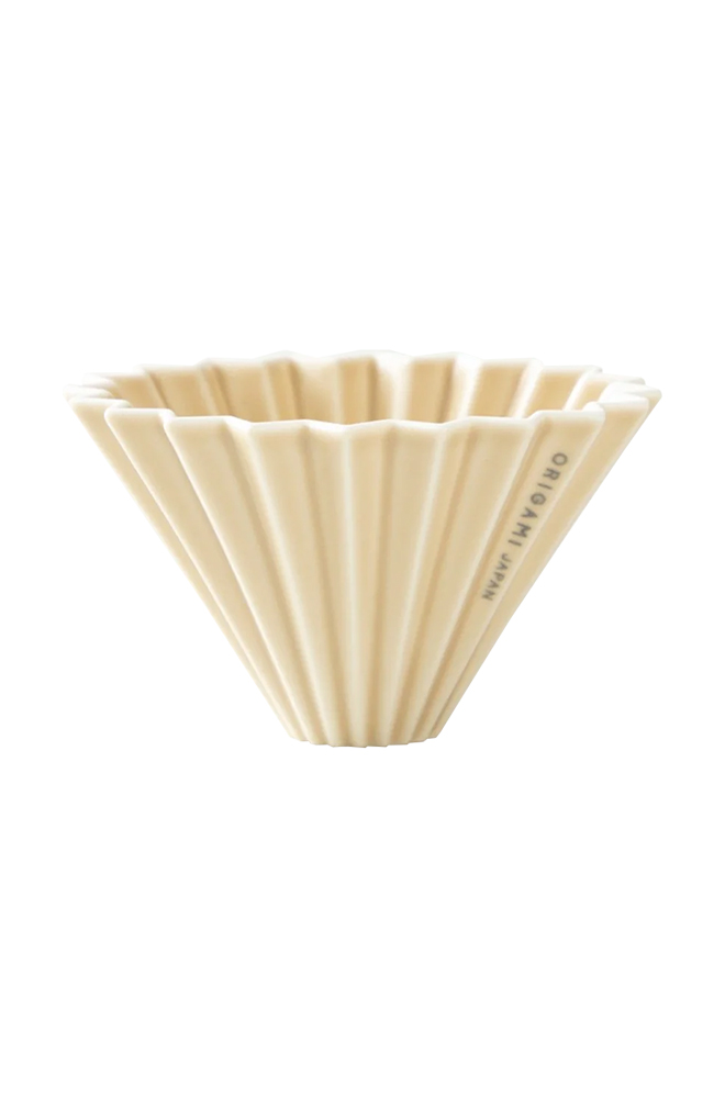 ORIGAMI Dripper 2cups | Κεραμικό Μπεζ ματ