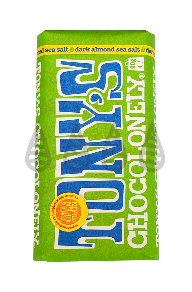 Tonys chocolonely Dark Almond & Sea Salt 90g