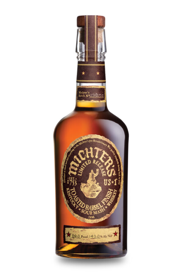 Michters Toasted Sour Mash Whiskey 700ml Michters Toasted Sour Mash Whiskey 700ml