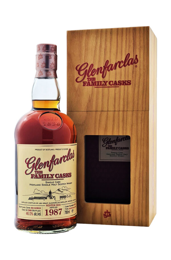 Glenfarclas Family Casks 1987 Winter 2018 Cask #3831 31 Years Old 700ml