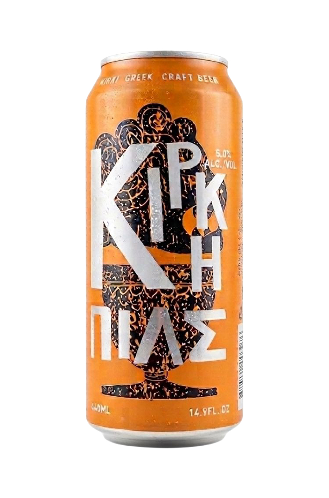 Kirki Pils Beer CAN 440ml | 6 τεμάχια
