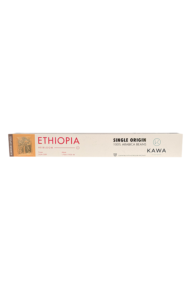 Κάψουλες Nespresso Ethiopia Heirloom 10τμχ | Kawa Coffees Κάψουλες Nespresso Ethiopia Heirloom 10τμχ | Kawa Coffees