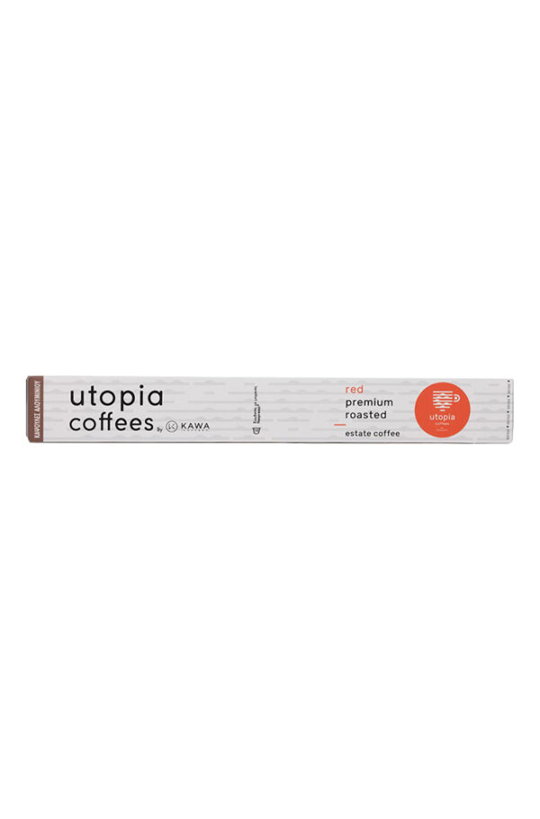 Utopia Nespresso capsules Premium Red Coffee 10τμχ | Kawa Coffees Utopia Nespresso capsules Premium Red Coffee 10τμχ | Kawa Coffees