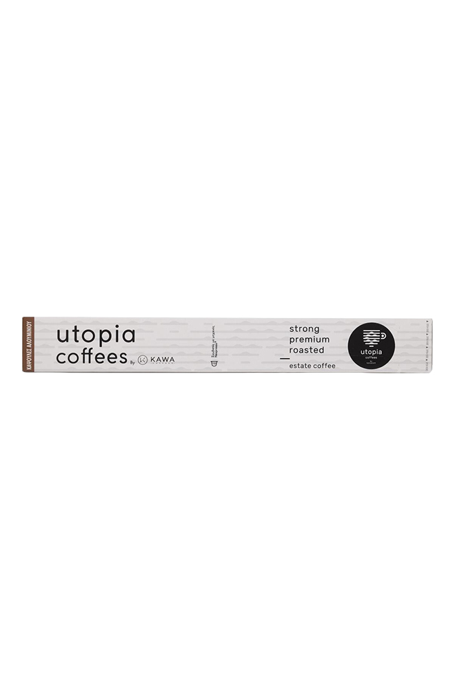 Utopia Nespresso Coffee Premium Strong 10τμχ | Kawa Coffees Utopia Nespresso Coffee Premium Strong 10τμχ | Kawa Coffees