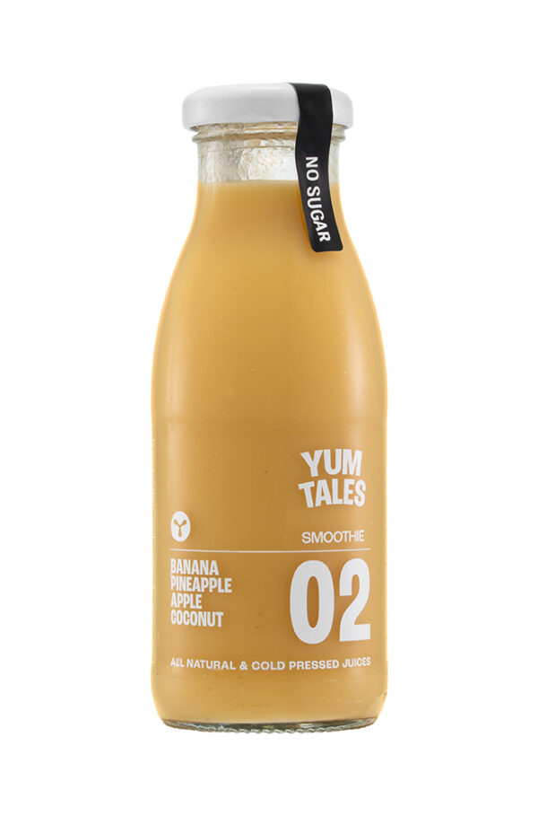 YumTales Smoothie #02 Ανανάς & Καρύδα 240ml | 6 τεμάχια YumTales Smoothie #02 Ανανάς & Καρύδα 240ml | 6 τεμάχια